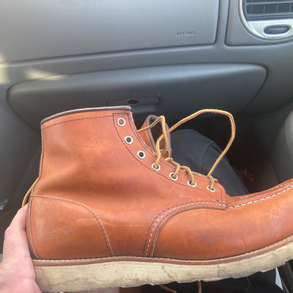 Red wing boots